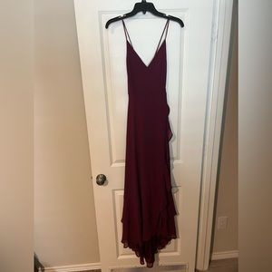 Burgundy Lulu dress